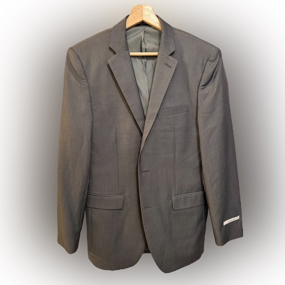 Perry Ellis Charcoal Men's Blazer